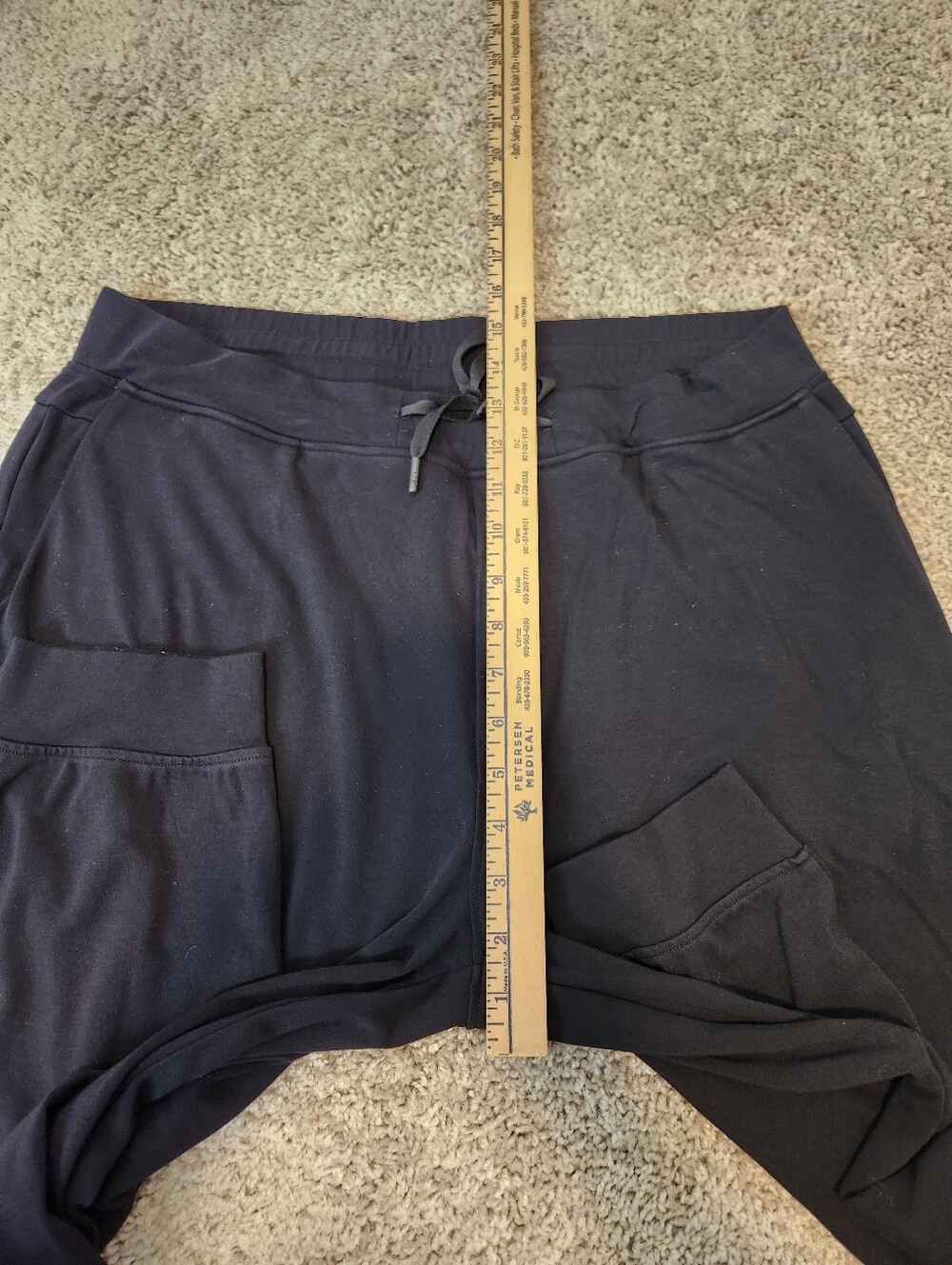 Cozy Earth Mens Bamboo Jogger Pants In Black Size Large - Picture 9 of 10